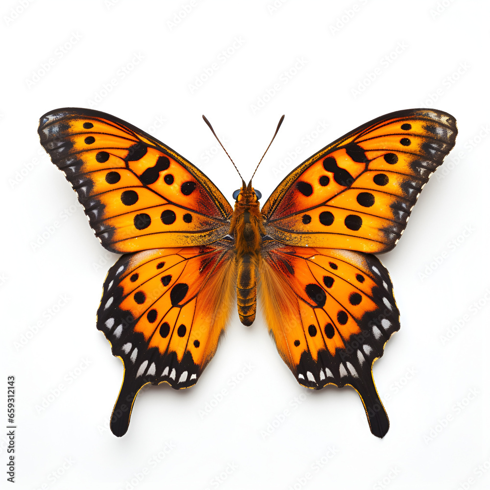 Fototapeta premium butterfly isolated on white