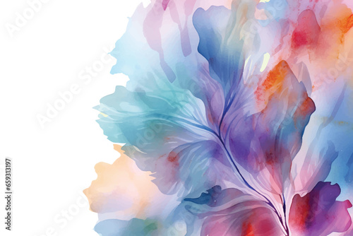 Soft color floral background 