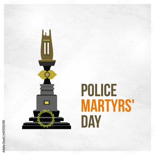 Police Martyrs Day, Commemoration Day. October 21st. India.