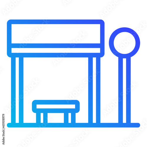 bus stop icon