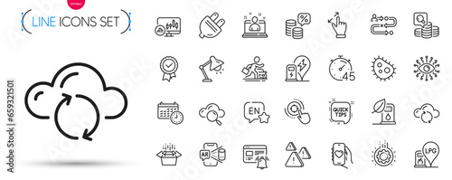 Pack of Candlestick chart, Money tax and Packing boxes line icons. Include Calendar, Artificial intelligence, English pictogram icons. Touchscreen gesture, Dating app, Car rental signs. Vector
