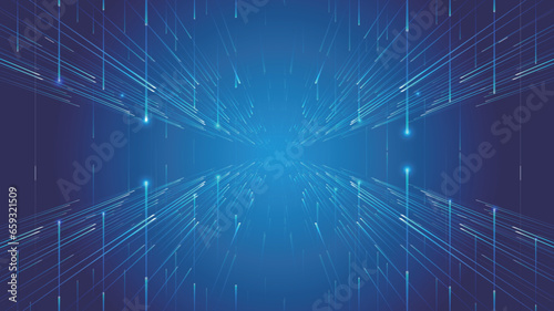 Longitudinal extension luminescent ray Internet technology big data background