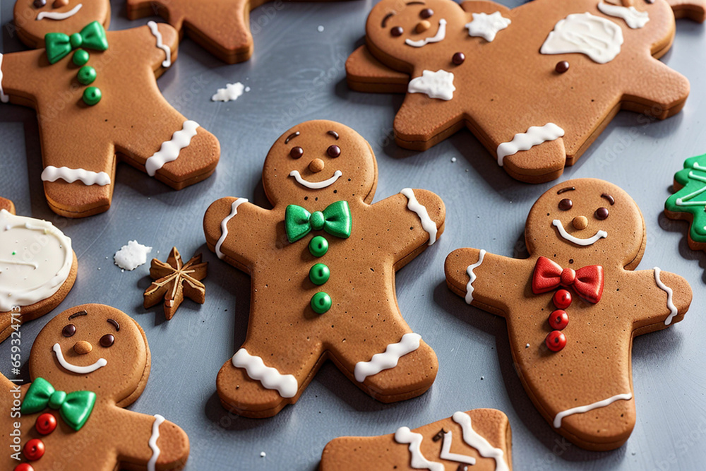 3d gingerbread man christmas cookie 3d gingerbread man christmas cookie