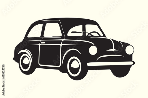 99s car symbol icon silhouette vector