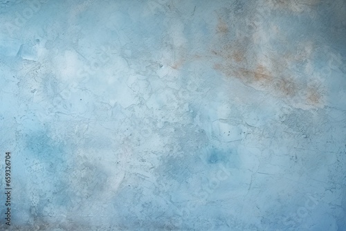Blue-Toned Elegance: Background Image of Plaster Texture in Shades of Blue photo
