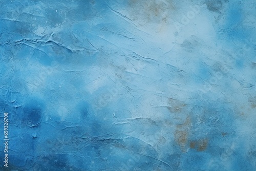 Blue-Toned Elegance: Background Image of Plaster Texture in Shades of Blue © pierre