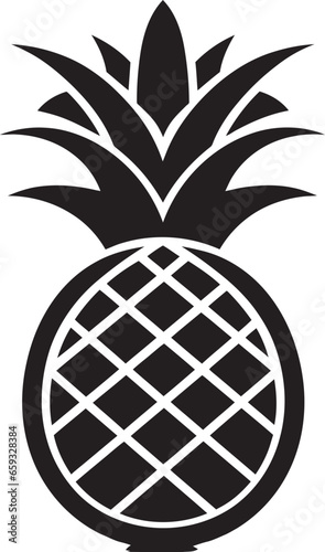 Elegant Pineapple Profile Pineapple in the Limelight