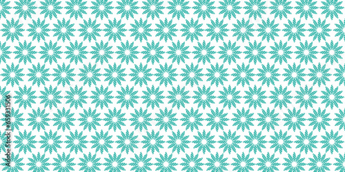 Seamless pattern. Graphic ornament. Floral stylish background. Vector repeating texture with stylized leaves