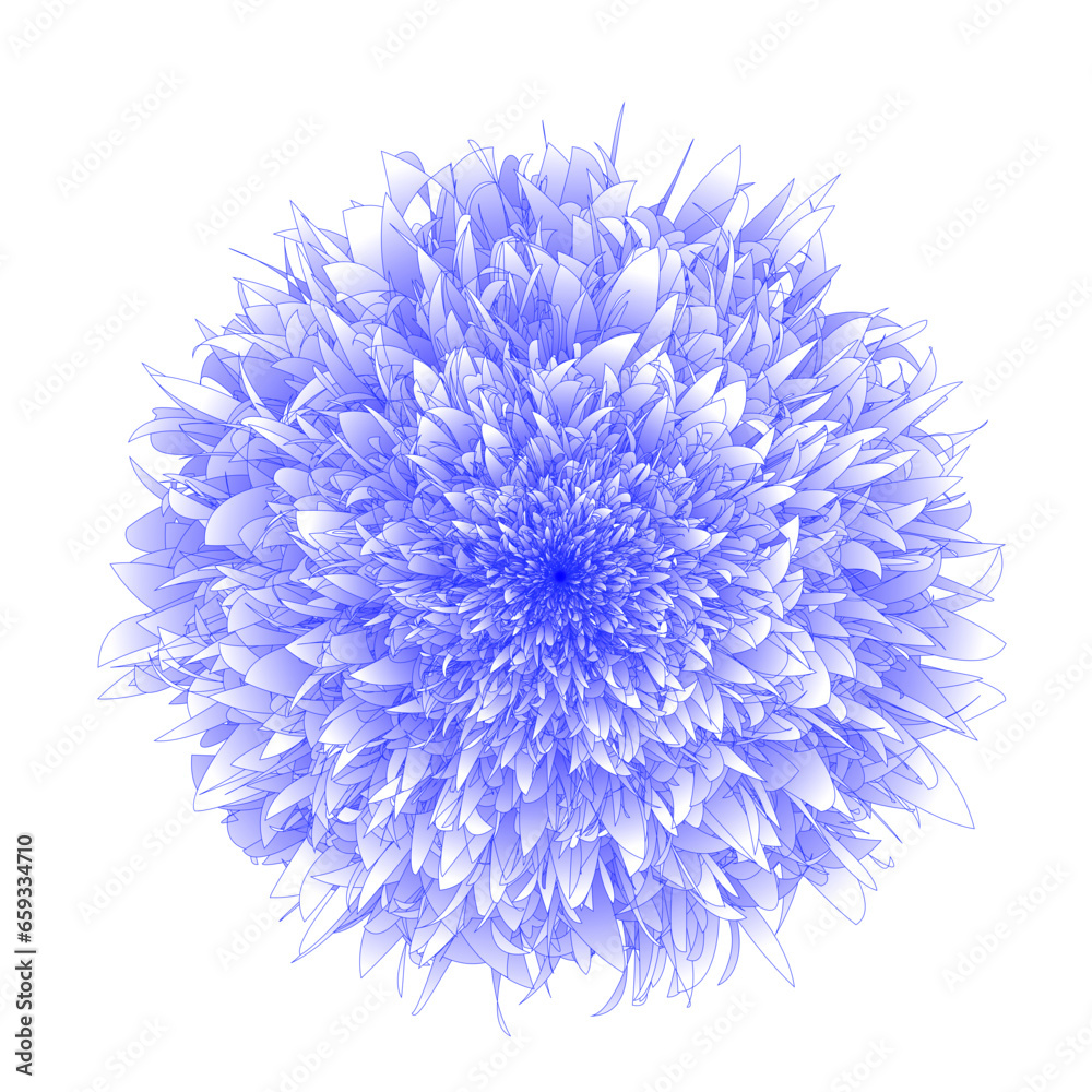 Abstract Flower