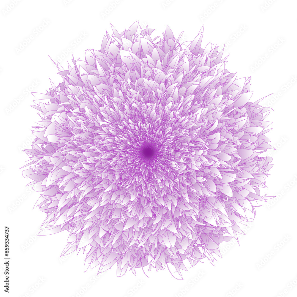 Abstract Flower
