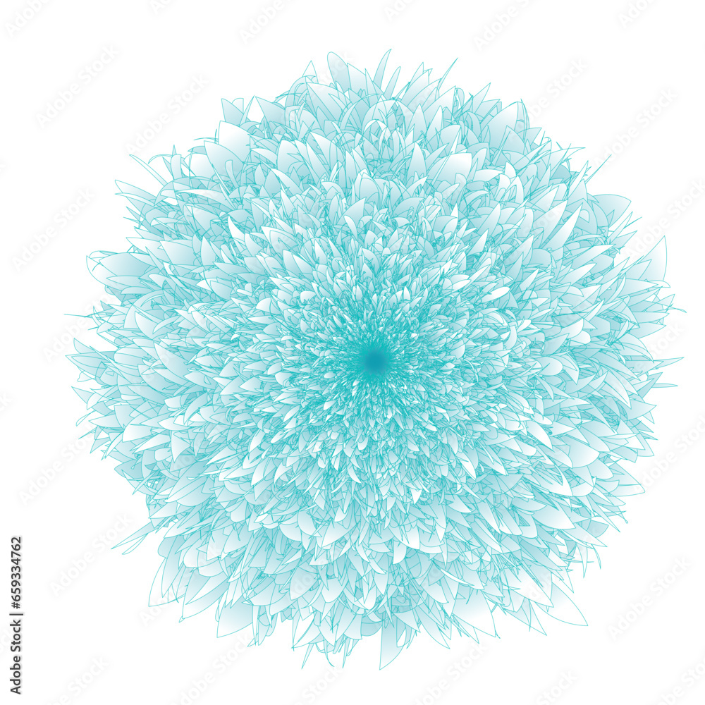 Abstract Flower