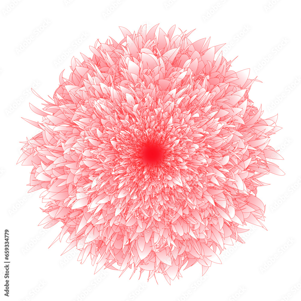 Abstract Flower