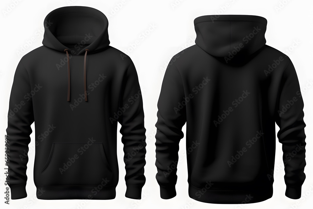 Set of Black front and back view tee Set of Black front and back view tee