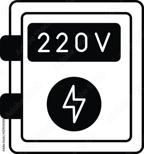 Multimeter Vector Icon easily modified


