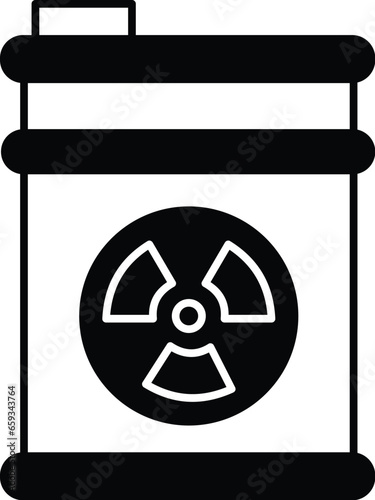 hazard box Vector Icon easily modified

