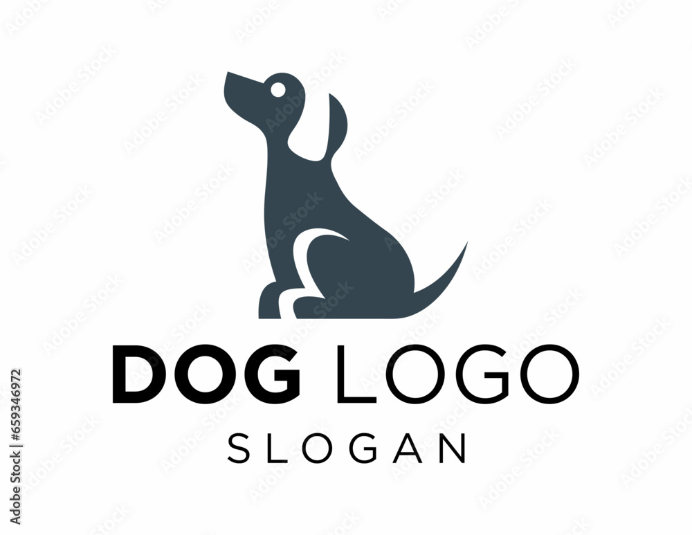 Logo design about Dog on a white background. made using the CorelDraw application. Logo design about Dog on a white background. made using the CorelDraw application.