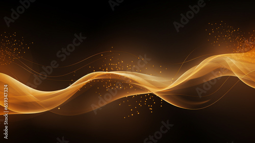 Trendy gold abstract background. Power point and business templates.