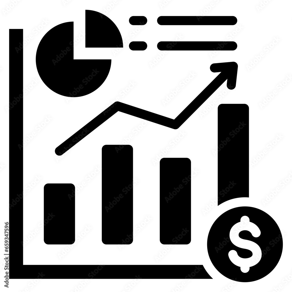 Business Glyph Icon Business Glyph Icon