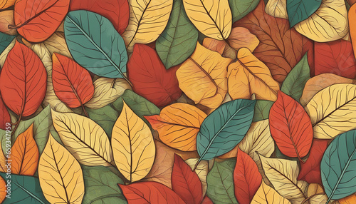 autumn leaves background