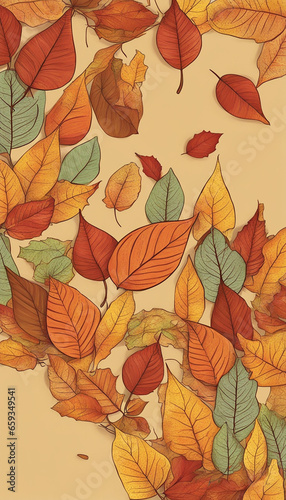 autumn leaves background