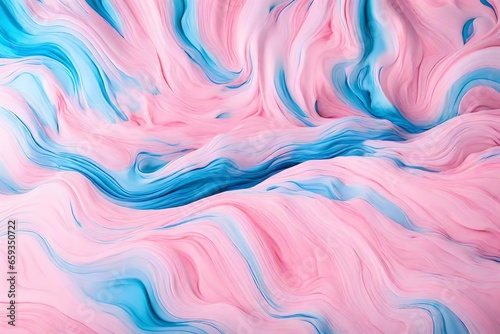 floral marble pattern in blue and pink contrast 