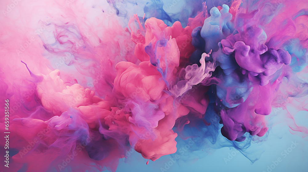 Abstract paint background illustration, generative AI Abstract paint background illustration, generative AI