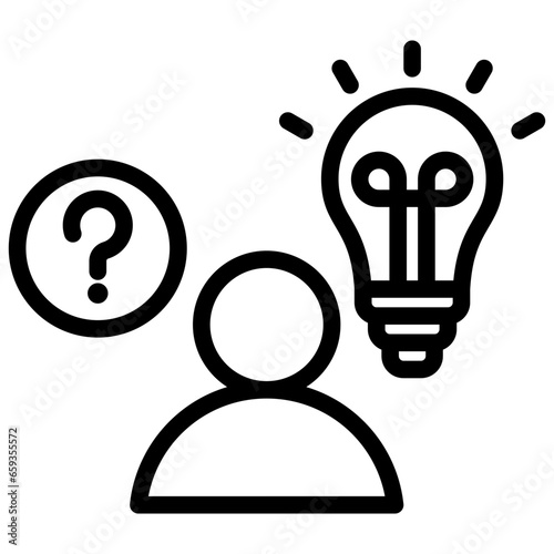 Curiosity Outline Icon