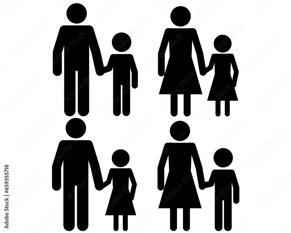 Vater Sohn Mutter Tochter Vater Sohn Mutter Tochter