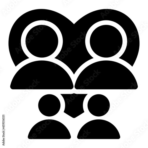 Family Glyph Icon