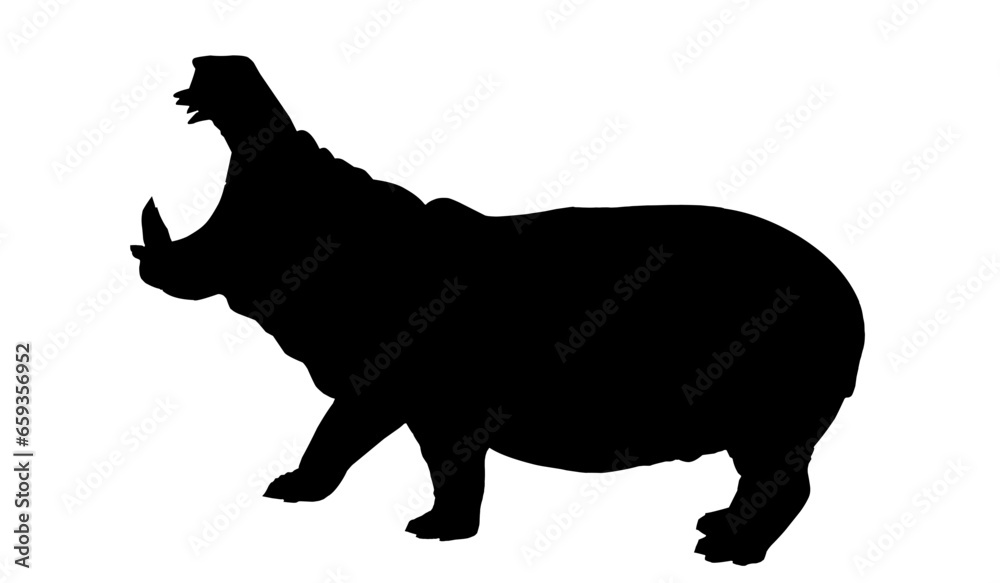 rhino silhouette