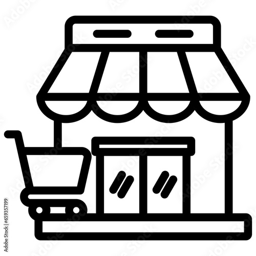 Retail Outline Icon