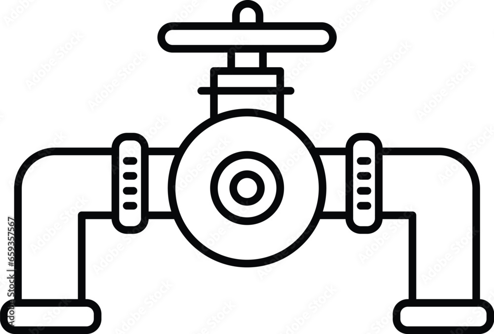Gas pipeline Vector Icon easily modified
Gas pipeline Vector Icon easily modified