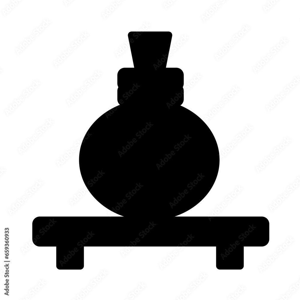 Obraz premium Herbal Massage Wellness Icon