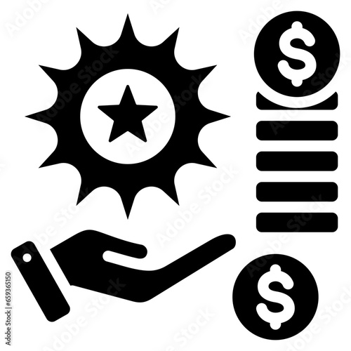 Benefits Glyph Icon