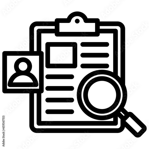 Investigation Outline Icon