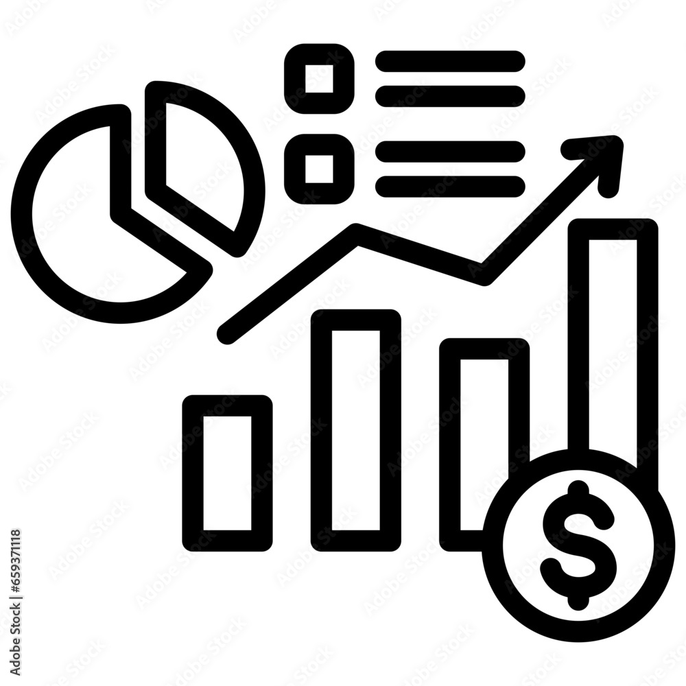 Business Outline Icon Business Outline Icon