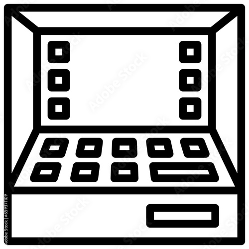Atm Outline Icon