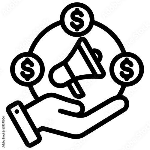 Commission Outline Icon