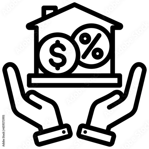 Affordable Outline Icon