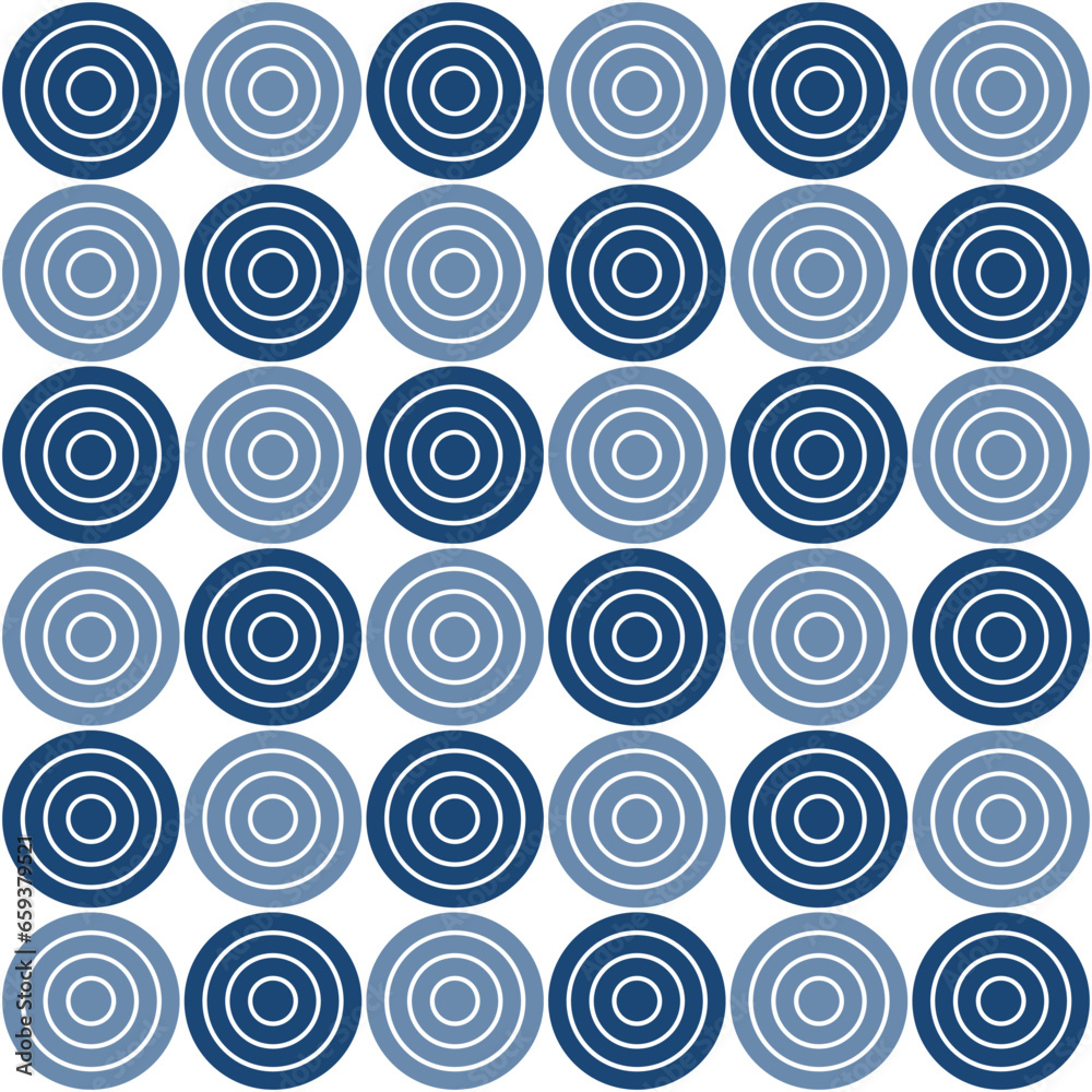 Navy blue circle pattern. Circle vector seamless pattern. Decorative element, wrapping paper, wall tiles, floor tiles, bathroom tiles. Navy blue circle pattern. Circle vector seamless pattern. Decorative element, wrapping paper, wall tiles, floor tiles, bathroom tiles.