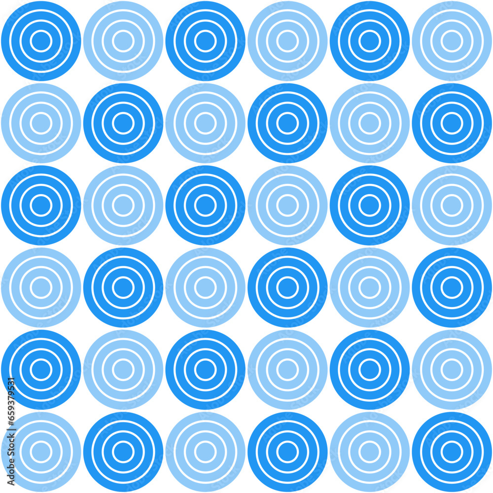Blue circle pattern. Circle vector seamless pattern. Decorative element, wrapping paper, wall tiles, floor tiles, bathroom tiles. Blue circle pattern. Circle vector seamless pattern. Decorative element, wrapping paper, wall tiles, floor tiles, bathroom tiles.