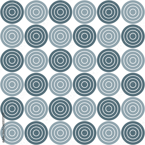 Grey circle pattern. Circle vector seamless pattern. Decorative element, wrapping paper, wall tiles, floor tiles, bathroom tiles.