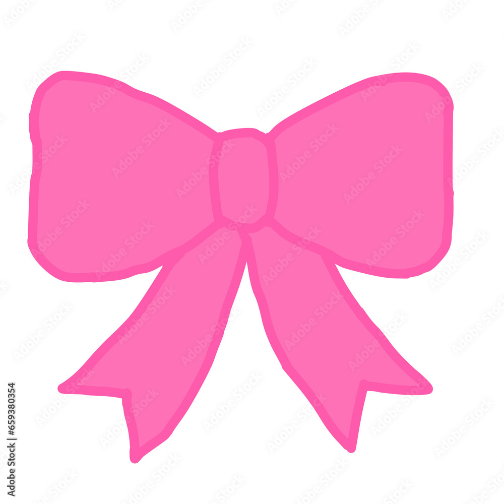 pink ribbon bow pink ribbon bow