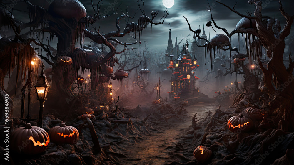 Haunted Candy Forest