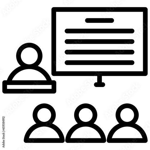 Lectures Outline Icon