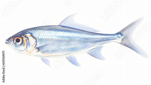 Glassfish isolated on white background