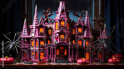 Candy Spiderweb Mansion