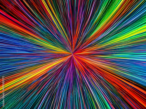 holiday, shine, fantasy, fractal, wallpaper, art, texture, ray, blue, ai, graphic, science, color, speed, star, illustration, background, digital art, rainbow illustration, Abstract neon light