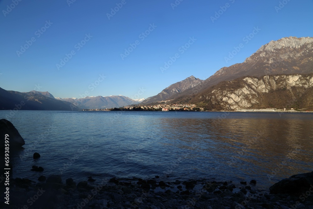 lake in mountains