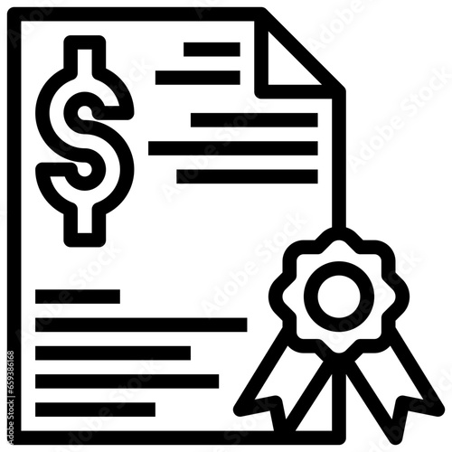 premier loan filled outline icon,linear,outline,graphic,illustration